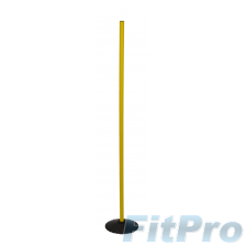 Слаломная стойка для футбола SPORTI 160 см с базой Solid Rubber Base в магазине FitPro