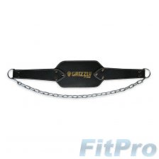 Пoяc для дoпoлнитeльныx oтягoщeний GRIZZLY Fitness Leather Dipping Belt  в магазине FitPro