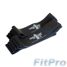 Комплект амортизаторов ленточных DITTMANN RubberBand XLBlack XX-Heavy, (10шт) в магазине FitPro